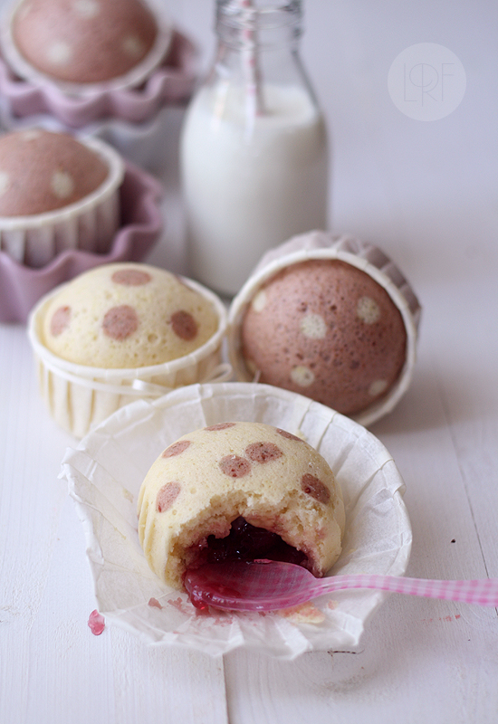Magdalenas al vapor (Apam dot dot) Magdalenas al vapor (Apam dot dot)