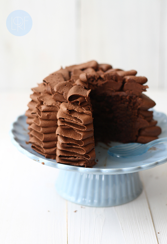 Pastel de calabacin (Ruffle cake) Pastel de calabacin (Ruffle cake)