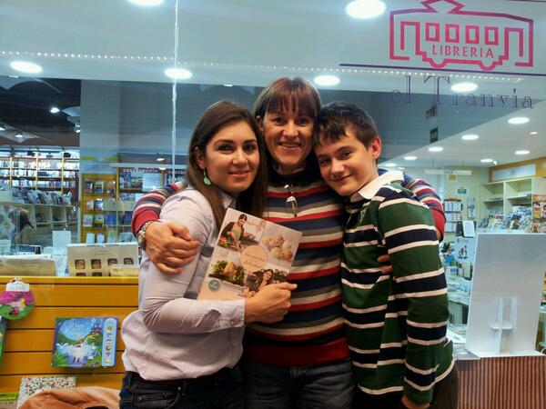 Con María y Pablo