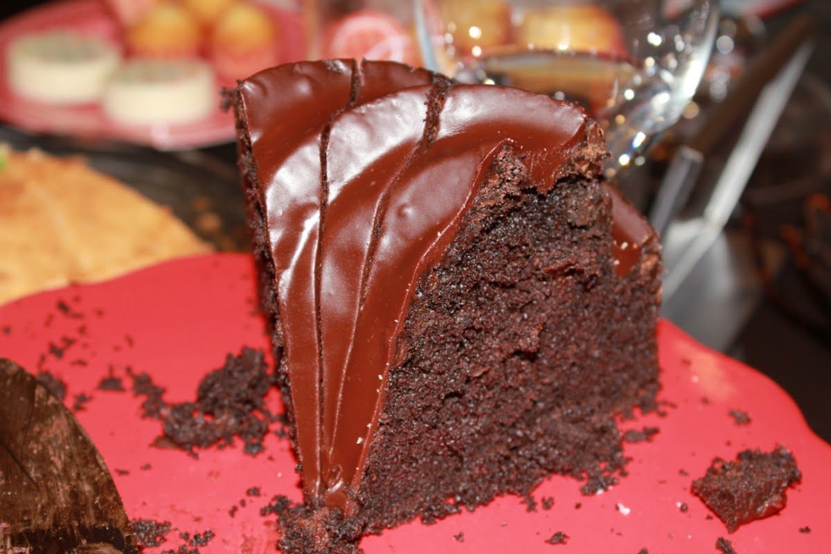 Bundt cake superchocolatoso