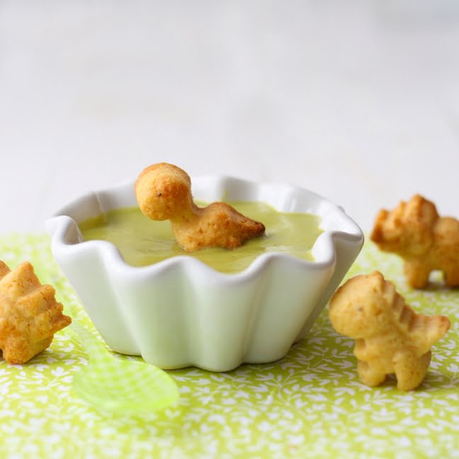 Crema de guisantes para dinosaurios/Dinosaurs' sweet peas soup