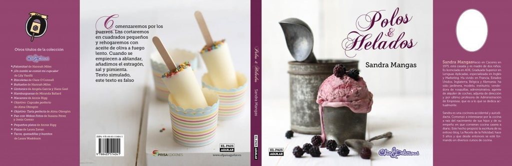 Sobrecubierta Polos y helados 1