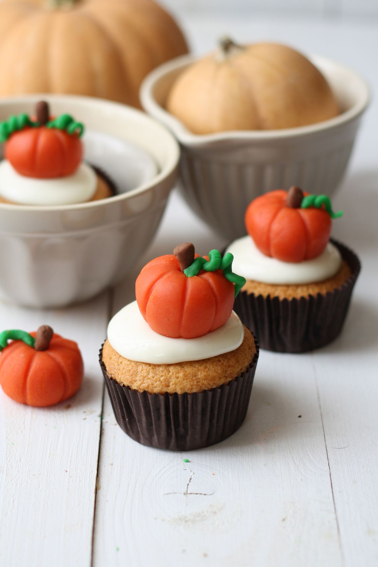 cupcakes de calabaza