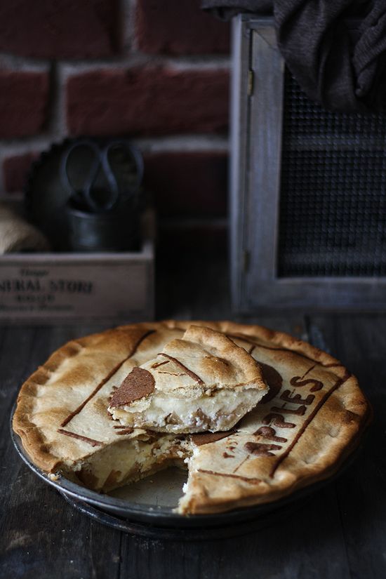 Apple cheese pie