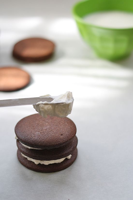 Tarta de galletas, nata y chocolate